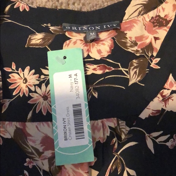 BNWT Briton Ivy Cristen shirt dress M - Picture 4 of 4